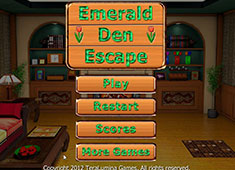 Emerald Den Escape game
