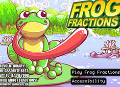 Frog Fractions game
