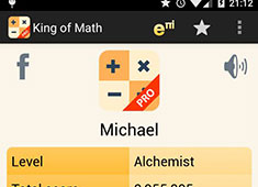 King of Math game